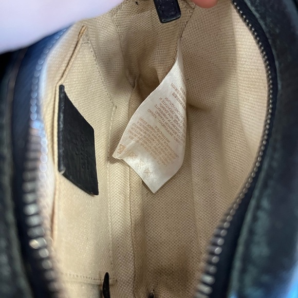 Gucci Black Leather Mini Soho Disco Crossbody Bag - Picture 10 of 11